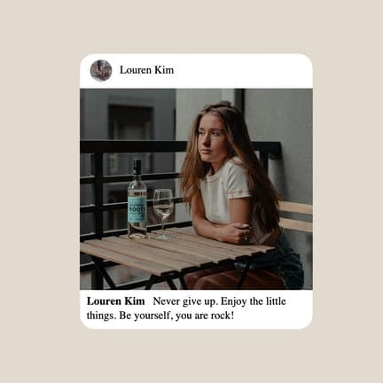 Эстетичное Уведомление Поста в Instagram
