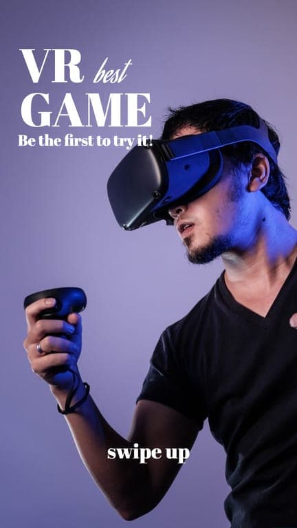 Продвижение Vr Игры в Instagram Stories